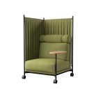 DAYBED – Fauteuil de bureau cocooning mobile pour zones de concentration cosy (8)