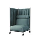 DAYBED – Fauteuil de bureau cocooning mobile pour zones de concentration cosy (9)