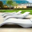 ELODIE B – Bain de soleil outdoor inclinable avec dossier réglable par vérin à gaz (2)