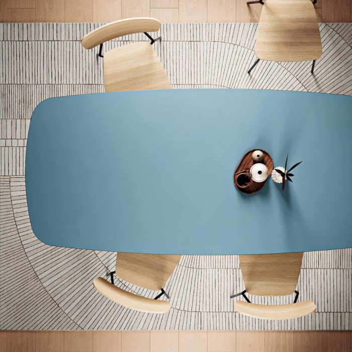 FANGO – Table élégante et épurée en bois massif avec plateau au design affiné (3) FANGO – Table élégante et épurée en bois massif avec plateau au design affiné (3)