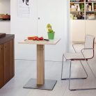 FRESNO – Table bistrot réglable en hauteur pour espaces compacts et polyvalents (3)