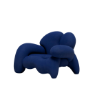 Fauteuil Morphologica – Design radical en laine bouclée pour salons créatifs et espaces d’accueil (1)