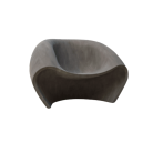 Fauteuil lounge Poleasy recyclable interieur exterieur espace detente salle attente accueil