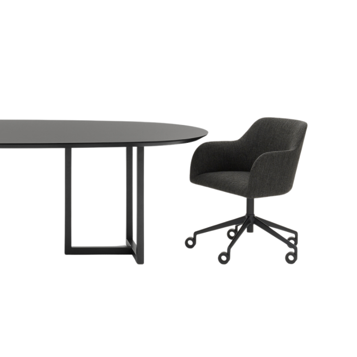 GALGO – Tables structure métal robuste & élégance contemporaine pour salles de réunion & bureaux (6) GALGO – Tables structure métal robuste & élégance contemporaine pour salles de réunion & bureaux (6)