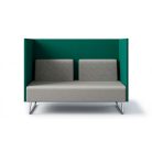 HIGH TECH Fauteuil design connecte contract espace attente bureau moderne