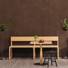 HÜGAWOOD – Banquette modulaire en bois pour salles d’attente, halls et espaces publics (15)