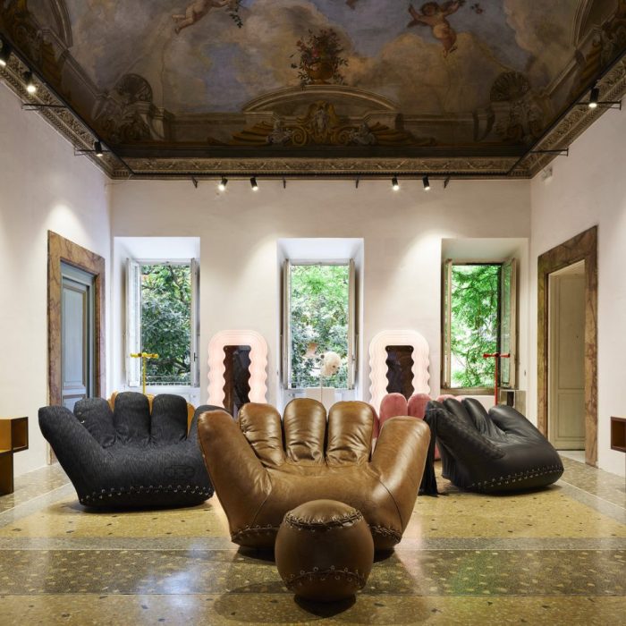 JOE – Fauteuil sculptural en cuir pour halls d’hôtel, galeries et espaces d’attente créatifs (7)