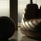 JOE – Fauteuil sculptural en cuir pour halls d’hôtel, galeries et espaces d’attente créatifs (8)