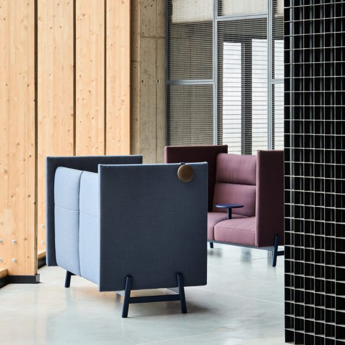 KENNEDY – canapé modulaire pour bureaux confort, flexibilité et intimité (11)