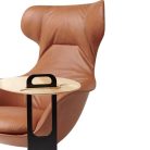 Le 1970 – Table basse ou table de service design en frêne massif ou HPL avec rangement intégré (1)