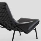 MORRISSON – fauteuil design alliant structure métallique apparente et confort enveloppant (1)