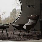 MORRISSON – fauteuil design alliant structure métallique apparente et confort enveloppant (10)