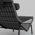 MORRISSON – fauteuil design alliant structure métallique apparente et confort enveloppant (5)
