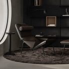 MORRISSON – fauteuil design alliant structure métallique apparente et confort enveloppant (6)