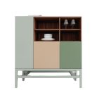 Meuble caisson modulable personnalisable rangement multifonction interieur bureau salle attente accueil