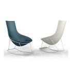 NIRO - Rocking chair ergonomique en résine pour espaces intérieurs et extérieurs (3)