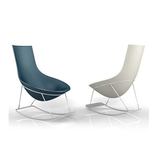 NIRO - Rocking chair ergonomique en résine pour espaces intérieurs et extérieurs (3) NIRO - Rocking chair ergonomique en résine pour espaces intérieurs et extérieurs (3)