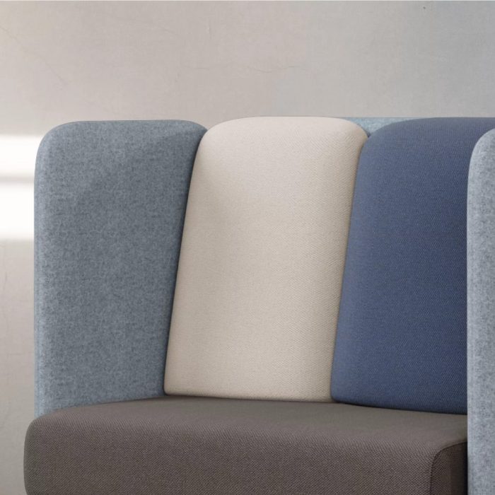 NOTE – Canapé de bureau acoustique pour zones sociales et de concentration (3)