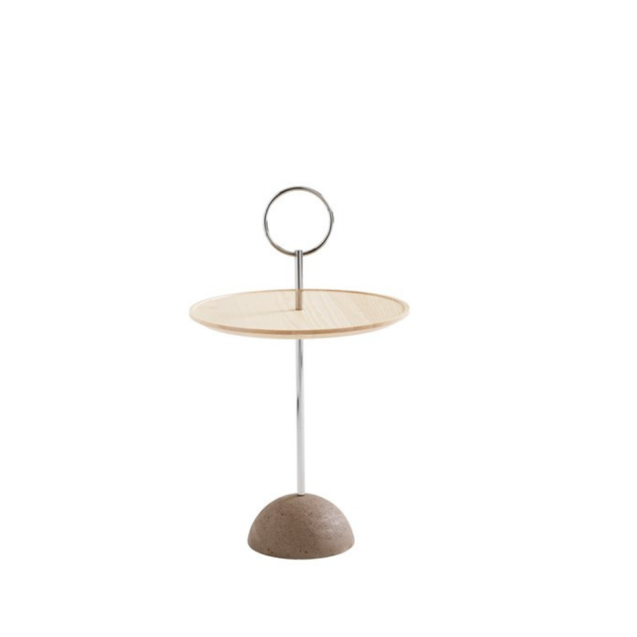 PAUL – Table haute ou basse avec poignée ludique pour espaces lounge et cafétérias (55) PAUL – Table haute ou basse avec poignée ludique pour espaces lounge et cafétérias (55)