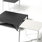 PIXEL – Table basse en croix design pour salle d’attente, lounge ou accueil (4)
