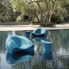 PUPIL – Fauteuil lounge en Poleasy recyclable pour espaces détente intérieurs et extérieurs (3)