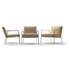 REDMOND – Fauteuil et sofa en acier inoxydable, design adaptable pour espaces de réception et détente (5)