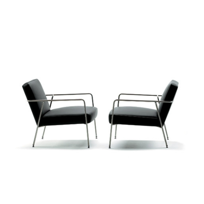 REDMOND – Fauteuil et sofa en acier inoxydable, design adaptable pour espaces de réception et détente (7)
