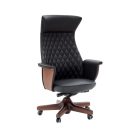 SHINKI – Fauteuil de direction en cuir matelassé pour bureaux haut de gamme (5)