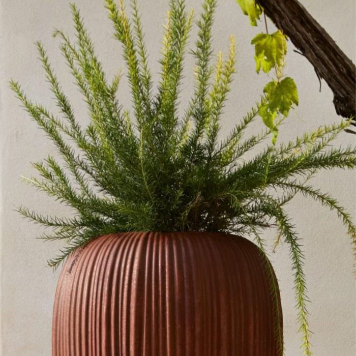 SILK – Pot de décoration texturé pour espaces intérieurs ou extérieurs haut de gamme (1) SILK – Pot de décoration texturé pour espaces intérieurs ou extérieurs haut de gamme (1)