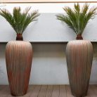 SILK – Pot de décoration texturé pour espaces intérieurs ou extérieurs haut de gamme (7)