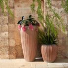 SILK – Pot de décoration texturé pour espaces intérieurs ou extérieurs haut de gamme (8)