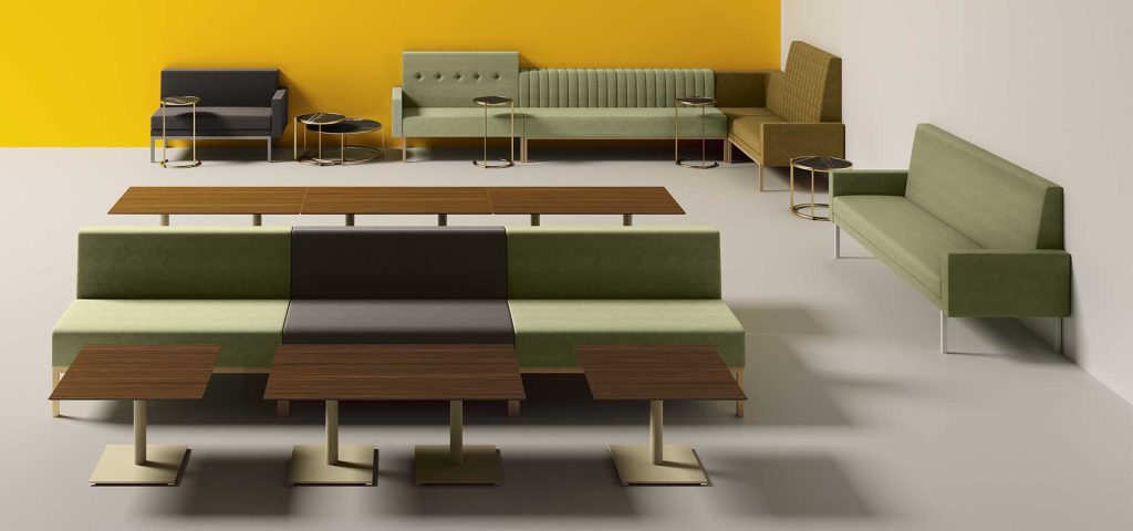SQUARE – Banquette design modulable pour clubs, lounges et espaces événementiels