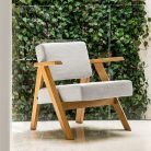 STONE – fauteuil design vintage moderne alliant bois massif et confort ergonomique (4)