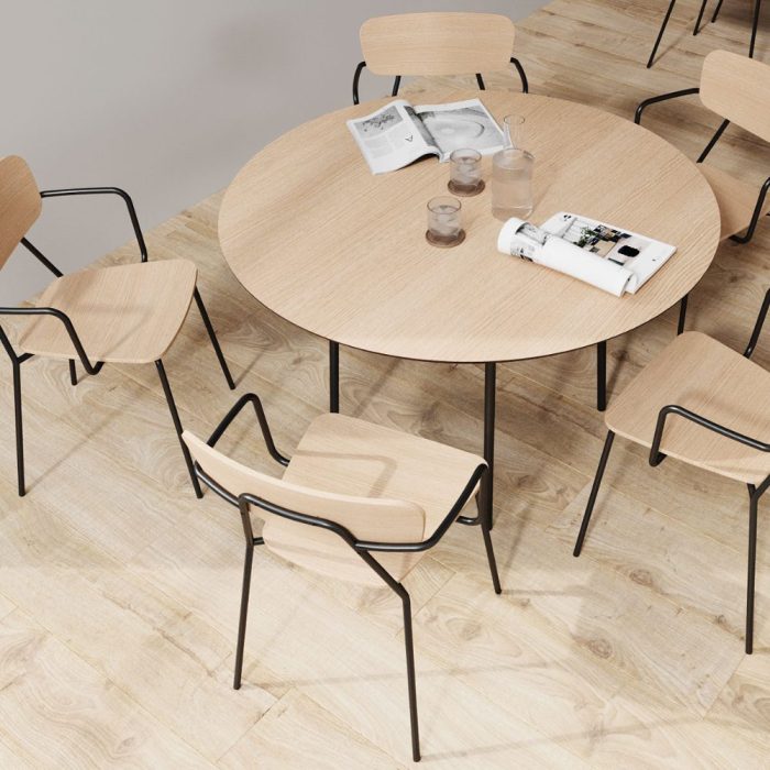 TAMPA – Table haute polyvalente pour espaces publics et professionnels (1)