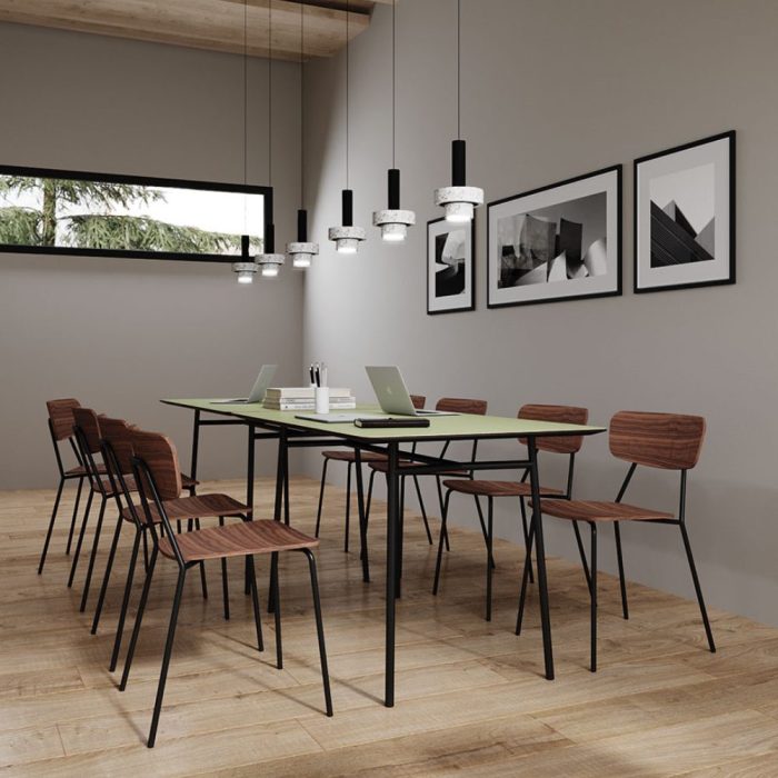 TAMPA – Table haute polyvalente pour espaces publics et professionnels (2)