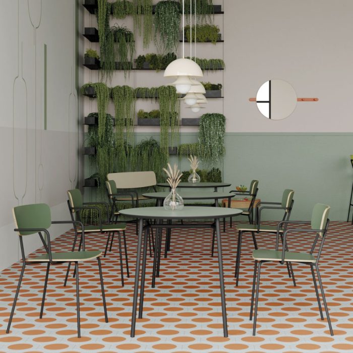 TAMPA – Table haute polyvalente pour espaces publics et professionnels (3)