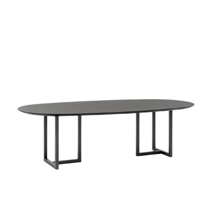 Table structure metal contemporain salle reunion bureau Table structure metal contemporain salle reunion bureau