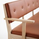 YVY – Banquette en bois massif pour restaurant, lobby ou salle d’attente (2)