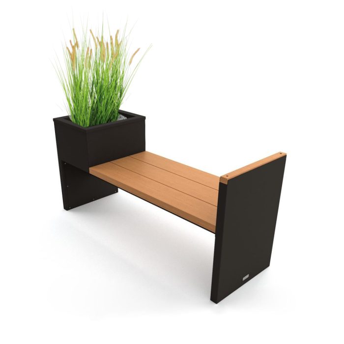 banc urbain vegetalise bois acier pas cher banc urbain vegetalise bois acier pas cher