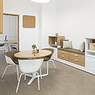 chaise bureau bois style campagne