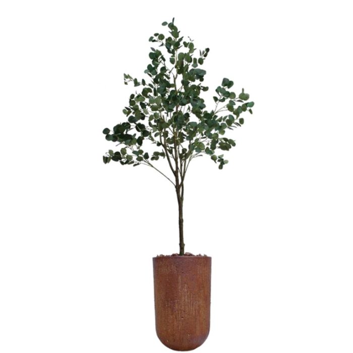 Eucalyptus Artificiel – H. 230 & 250 cm – Divers Pots – PE & Tergal (7)