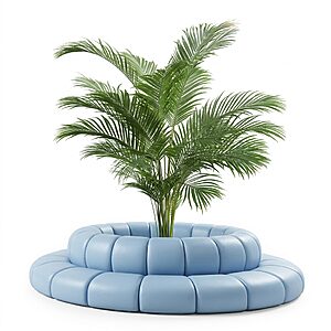 EPSILON – Canapé circulaire rond végétalisé grands espaces d’accueil et détente - D 400cm 18/20 personnes 11 EPSILON – Canapé circulaire rond végétalisé grands espaces d’accueil et détente