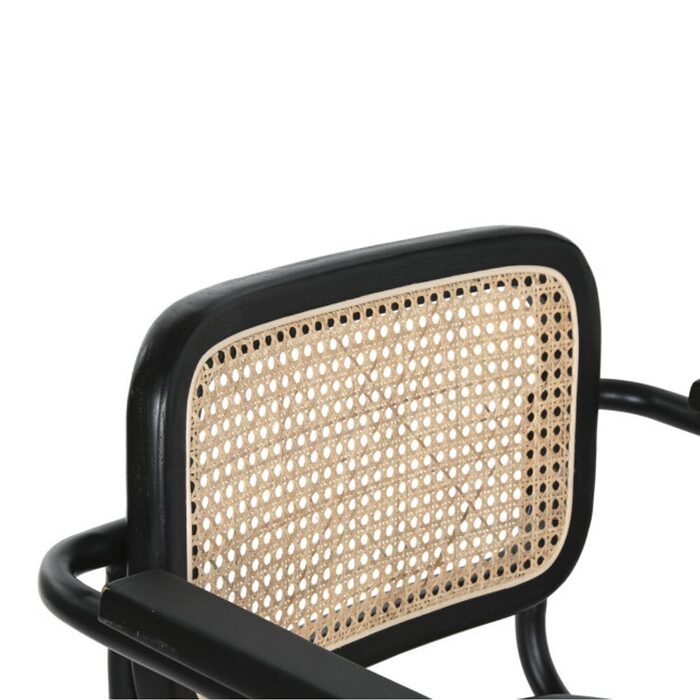 Chaise BOTTROP Orme Rotin Noir Design Horec Loft (1) Chaise BOTTROP Orme Rotin Noir Design Horec Loft (1)