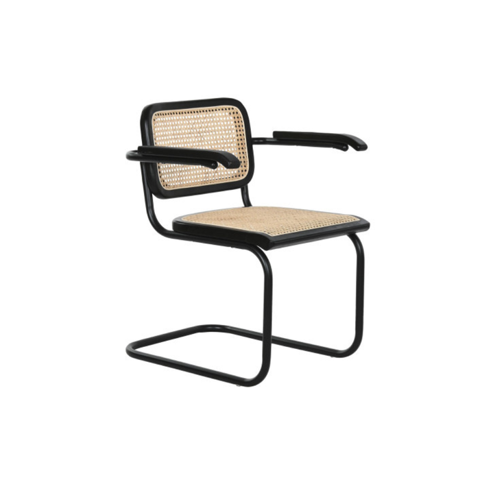 Chaise BOTTROP Orme Rotin Noir Design Horec Loft (2) Chaise BOTTROP Orme Rotin Noir Design Horec Loft (2)