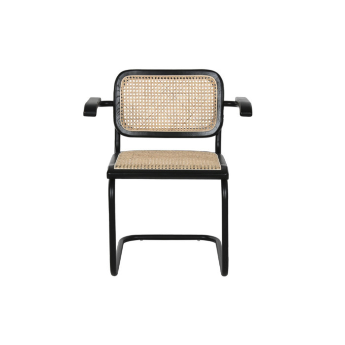 Chaise BOTTROP Orme Rotin Noir Design Horec Loft (3) Chaise BOTTROP Orme Rotin Noir Design Horec Loft (3)