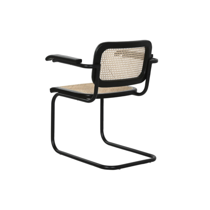 Chaise BOTTROP Orme Rotin Noir Design Horec Loft (4) Chaise BOTTROP Orme Rotin Noir Design Horec Loft (4)