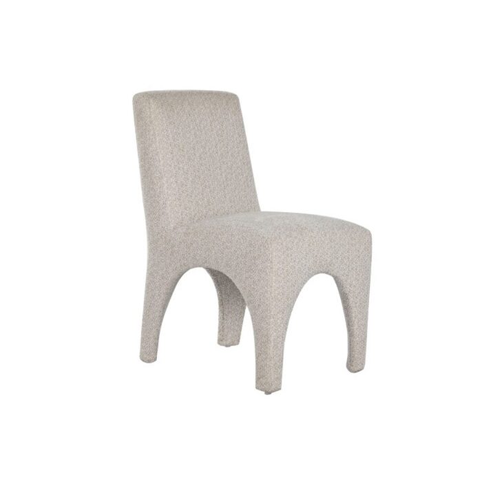 Chaise LEIPZIG Tissu PE Gris Clair Professionnelle Bureau Reunion Accueil (2)