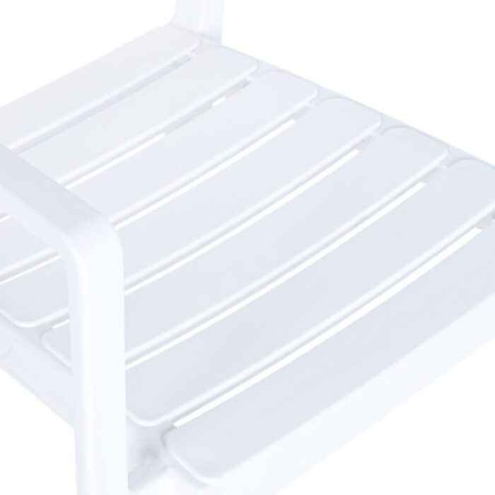 Chaise STAVERN PP Recycle Blanc Professionnelle HORECA Terrasses Exterieur (4)