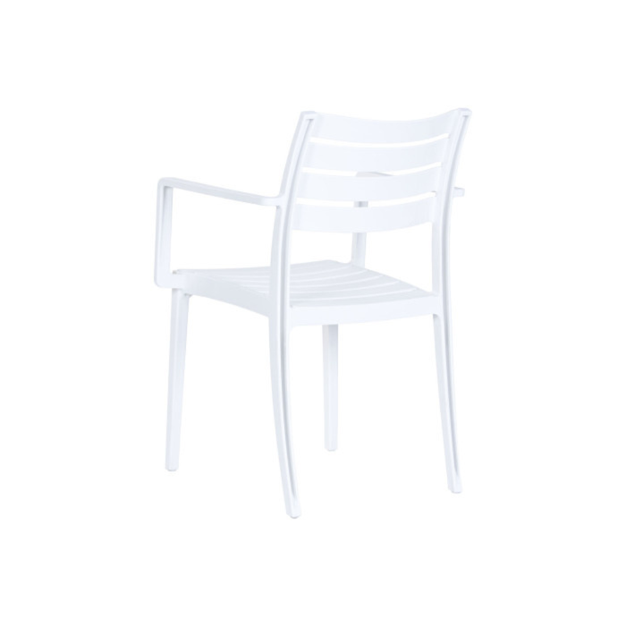 Chaise STAVERN PP Recycle Blanc Professionnelle HORECA Terrasses Exterieur (5)