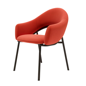 Chaise BULGOSKY empilable en polypropylène pour espaces collectifs, bureaux et restauration avec design moderne et fonctionnel